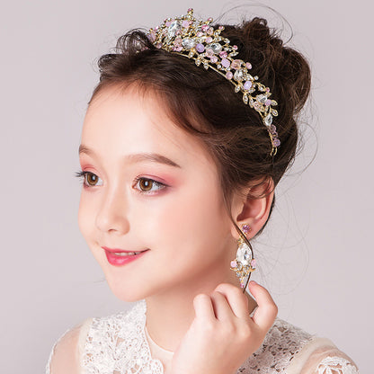 Wedding Hair Accessories for Kids, Flower Girl Hair Accessory, Princess Headpiece Flower Girl Headpiece  Accessories for Birthday Party 641194277256