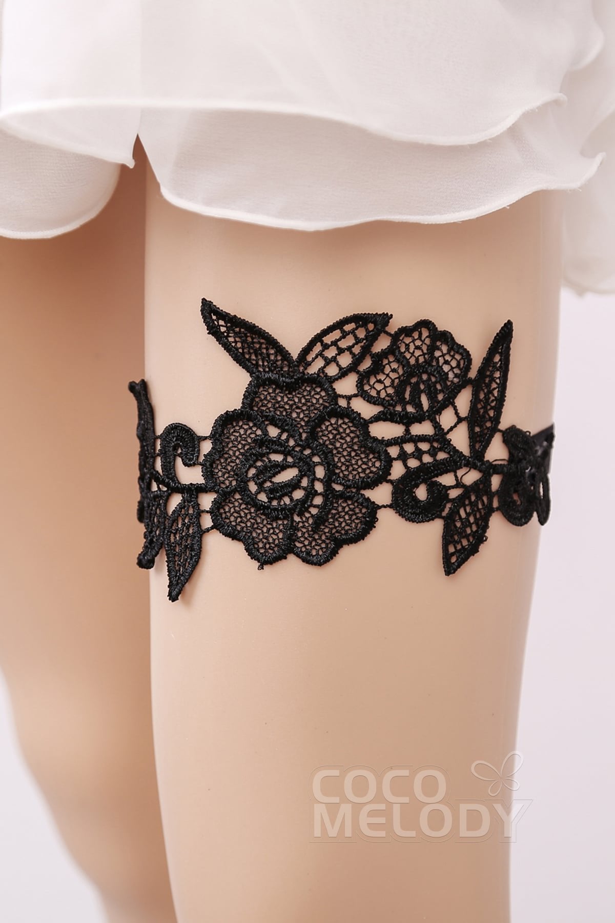 COCOMELODY Lace Wedding Garter WD17014 