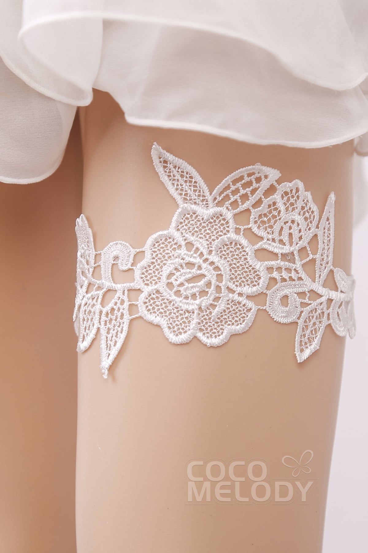 COCOMELODY Lace Wedding Garter WD17014 