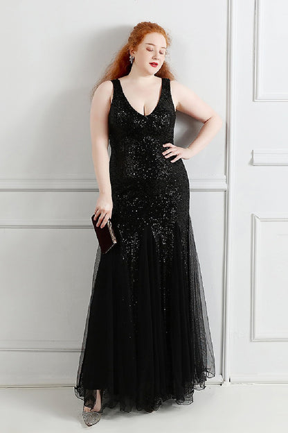 Trumpet-Mermaid Floor Length Evening Dress 647041333367