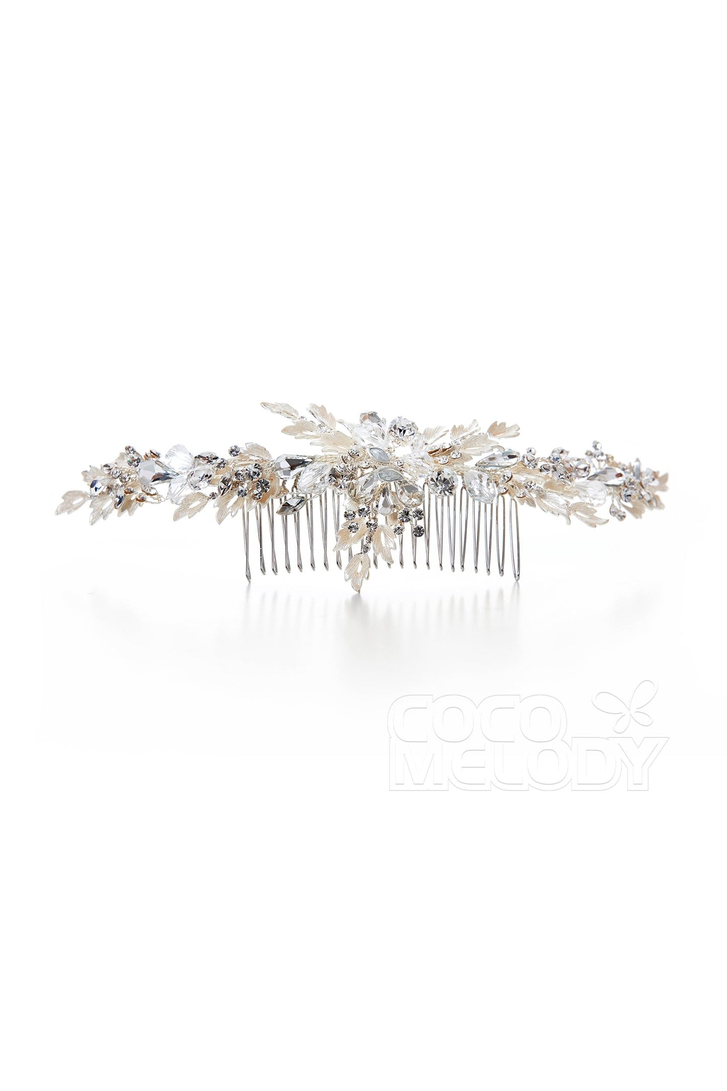 Latest Alloy Hair Combs with Rhinestone AH17034