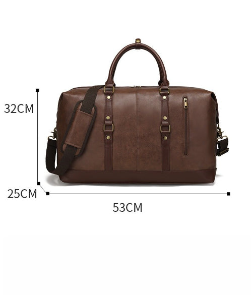 Business style solid color travel bag outdoor shoulder 661241140419