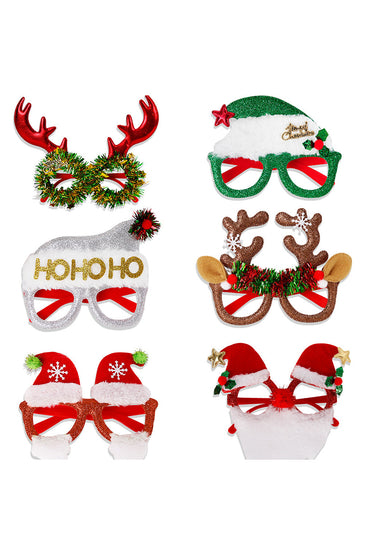 Christmas party Cartoon frame glasses for adults and children 821408242092