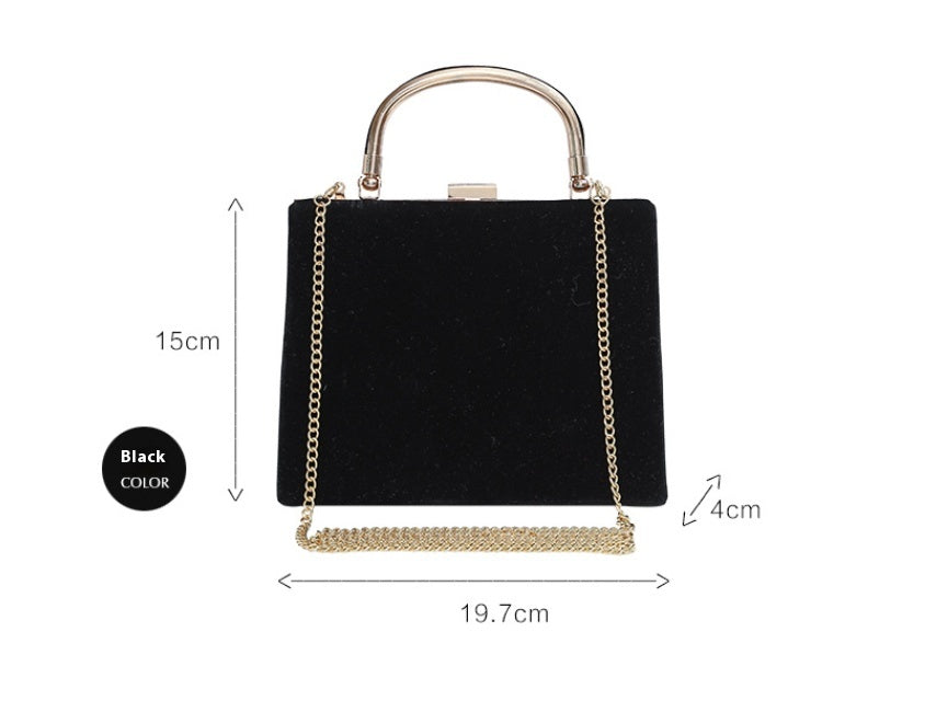 Velvet handbag Dinner bag 710897066905