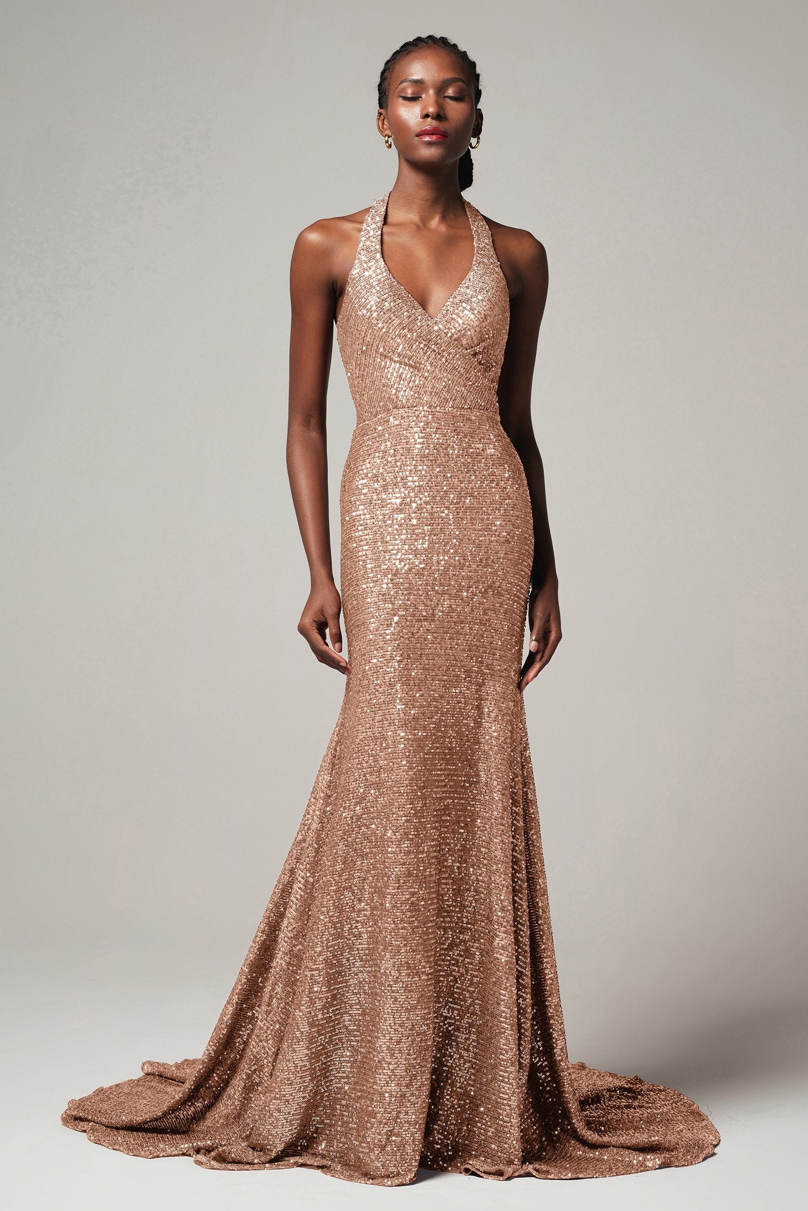 wine and gold bridesmaid dresses