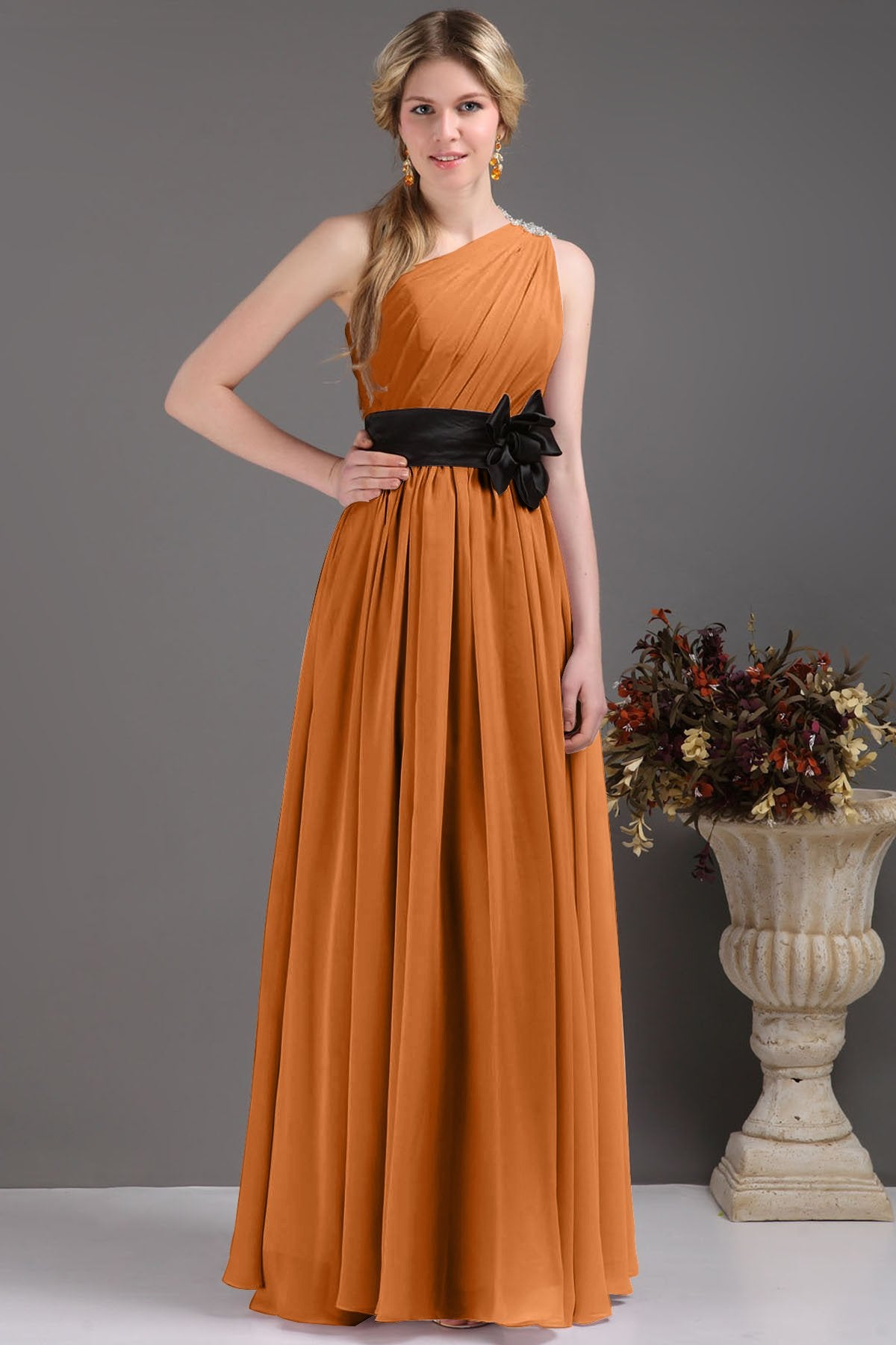 COCOMELODY Sheath-Column Floor Length Bridesmaids Dress COSF14001 