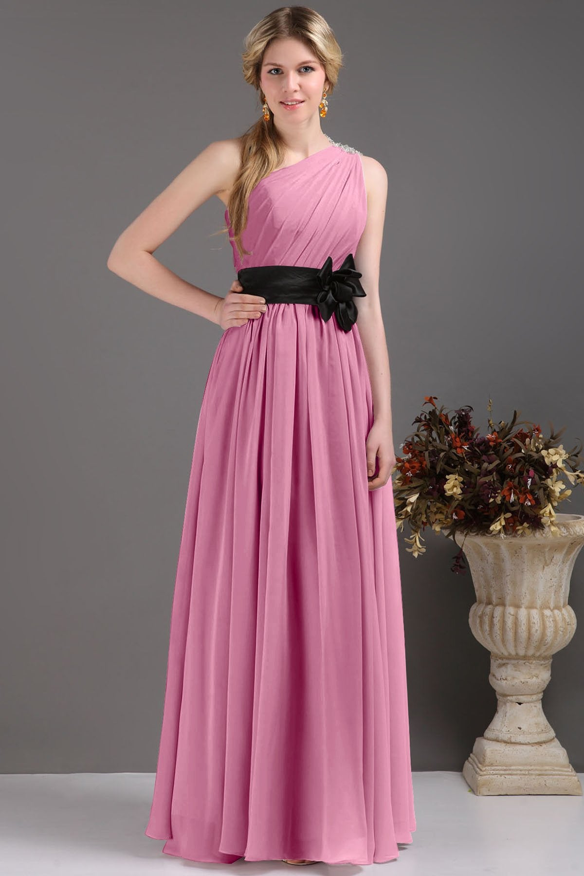 COCOMELODY Sheath-Column Floor Length Bridesmaids Dress COSF14001 