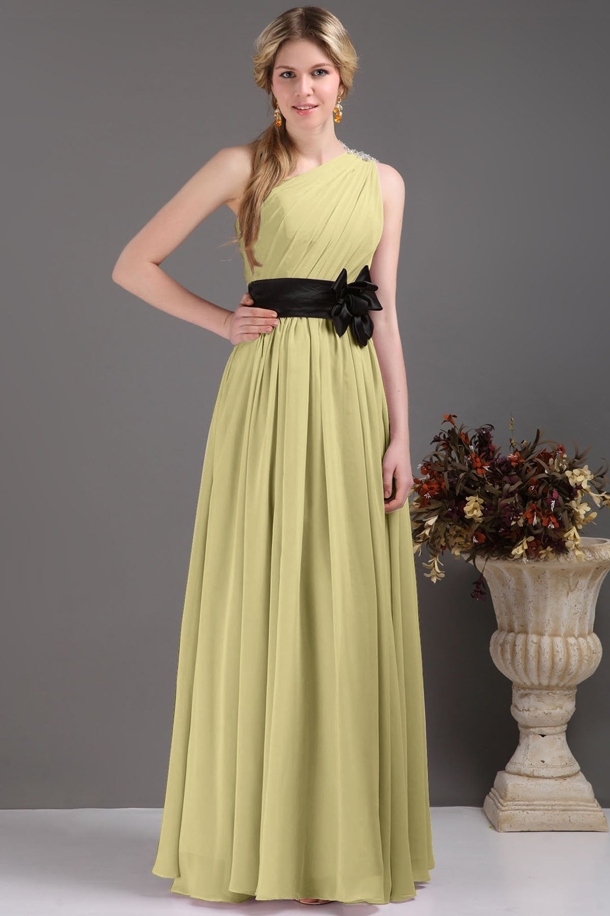 COCOMELODY Sheath-Column Floor Length Bridesmaids Dress COSF14001 