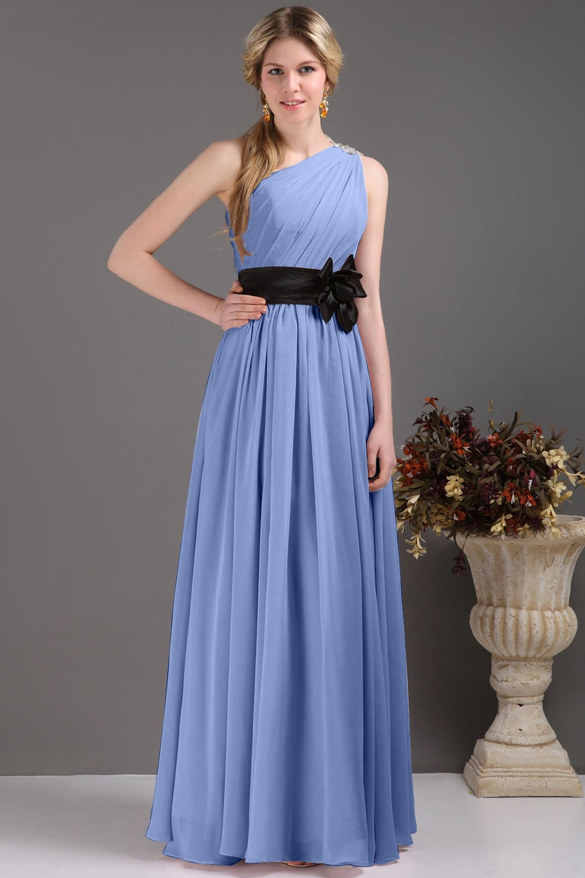 COCOMELODY Sheath-Column Floor Length Bridesmaids Dress COSF14001 