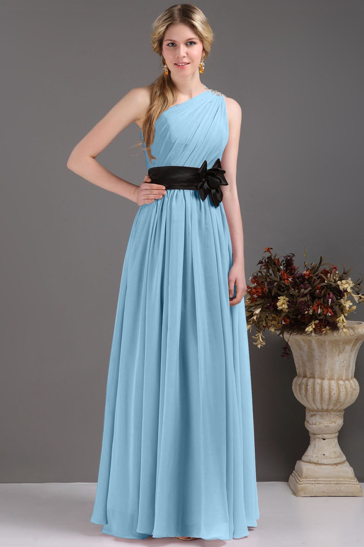 COCOMELODY Sheath-Column Floor Length Bridesmaids Dress COSF14001 