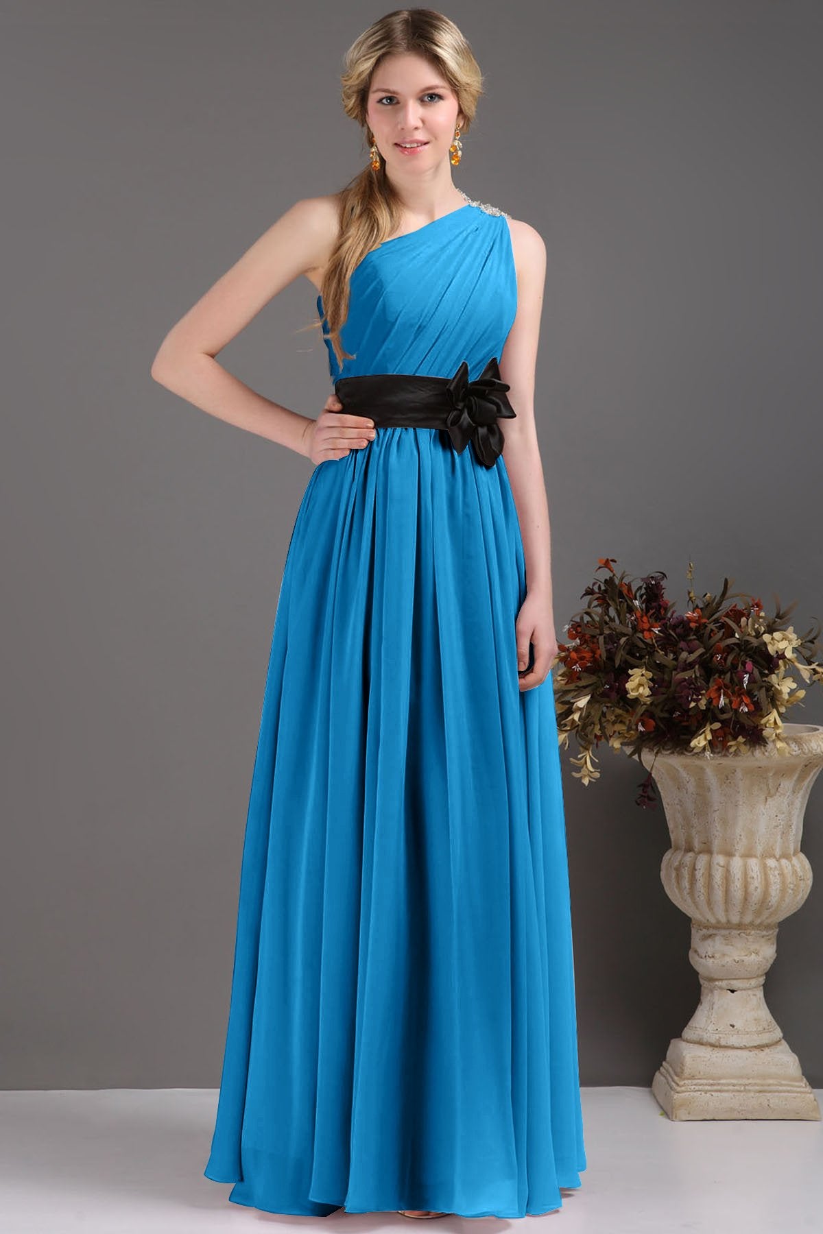 COCOMELODY Sheath-Column Floor Length Bridesmaids Dress COSF14001 