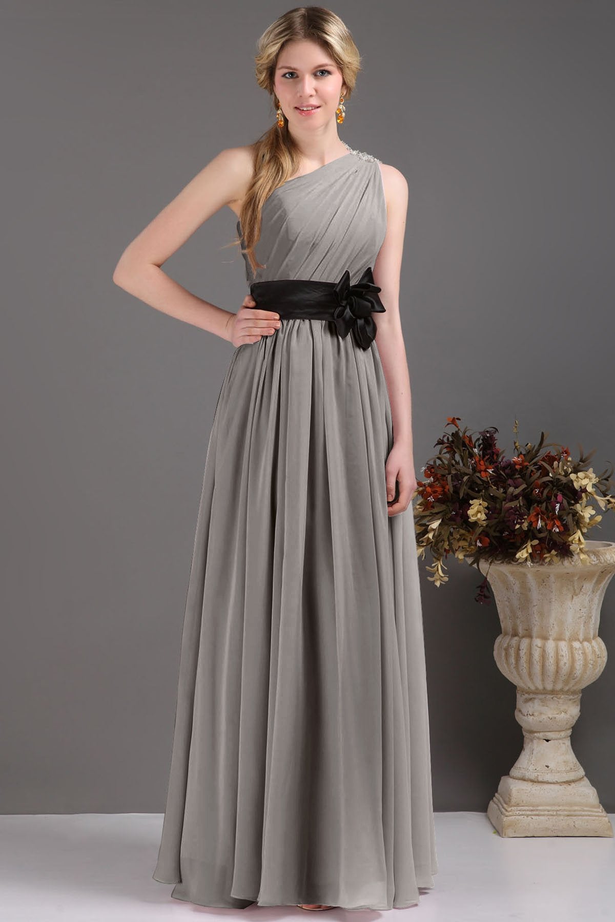 COCOMELODY Sheath-Column Floor Length Bridesmaids Dress COSF14001 