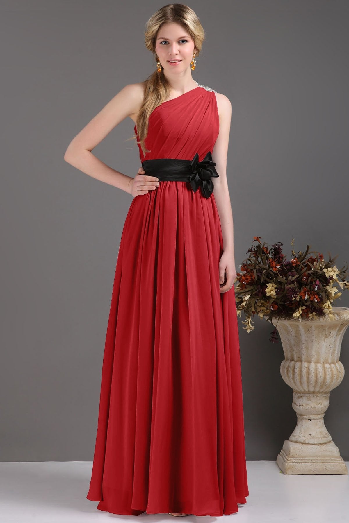 COCOMELODY Sheath-Column Floor Length Bridesmaids Dress COSF14001 