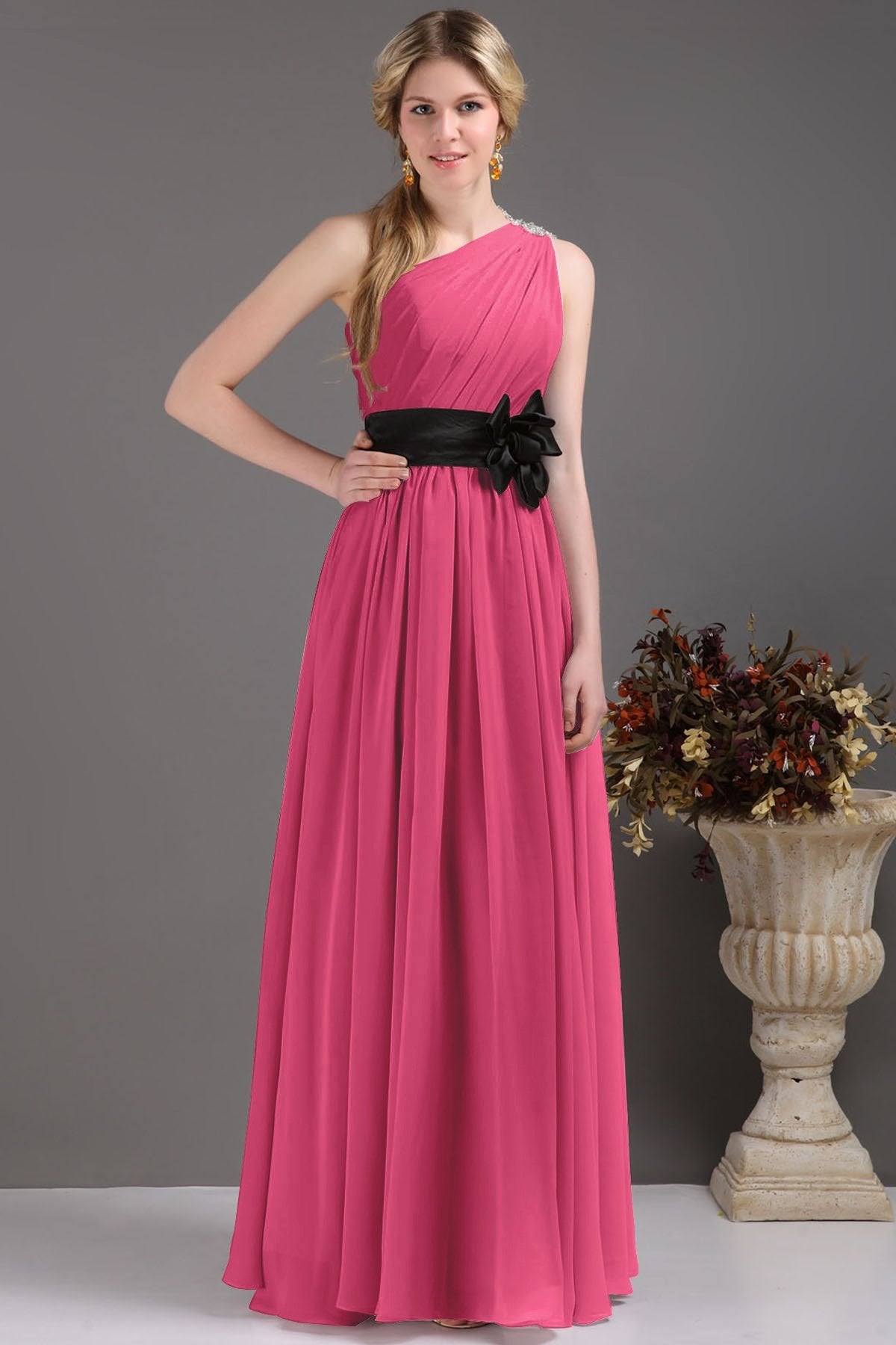 COCOMELODY Sheath-Column Floor Length Bridesmaids Dress COSF14001 