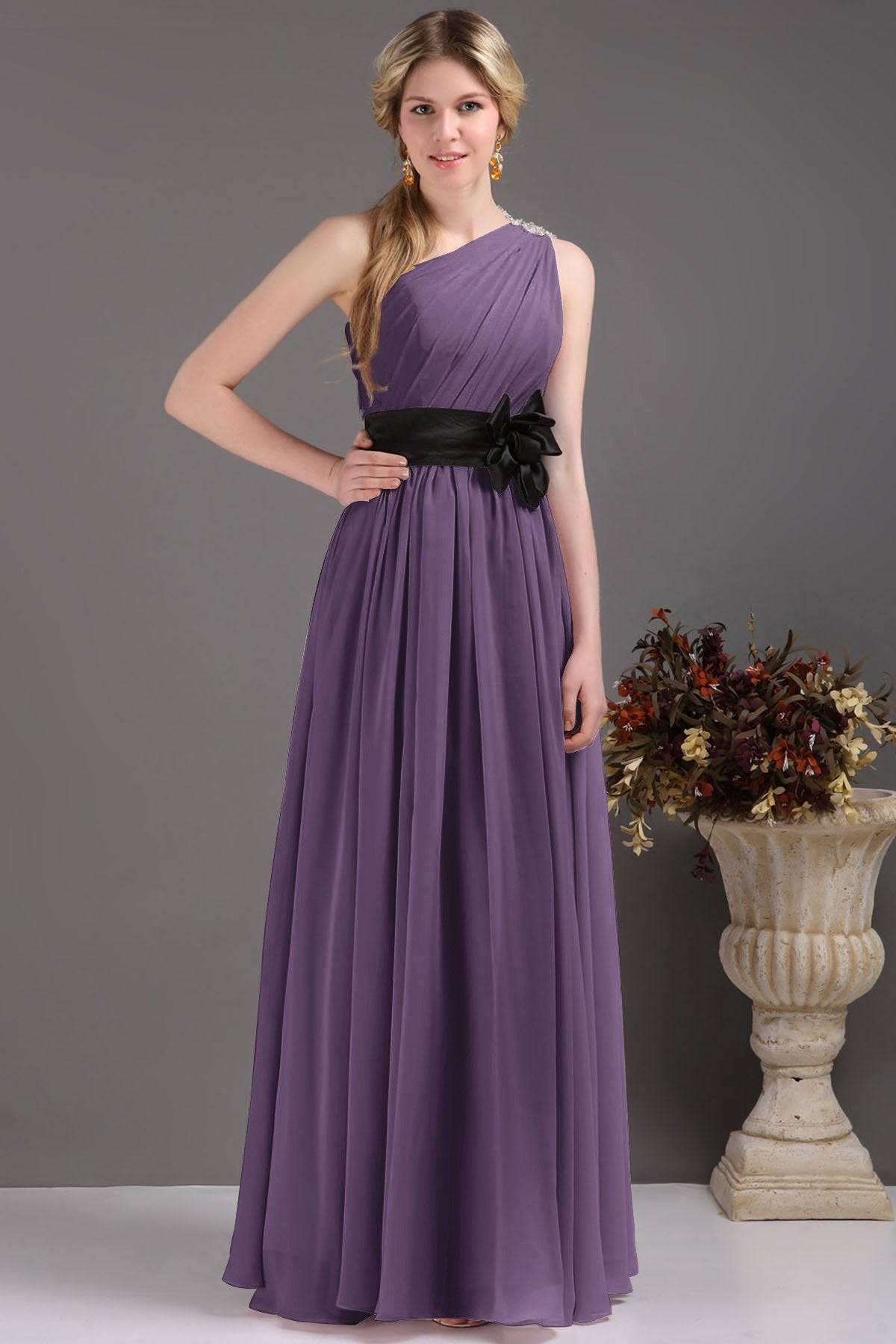 COCOMELODY Sheath-Column Floor Length Bridesmaids Dress COSF14001 