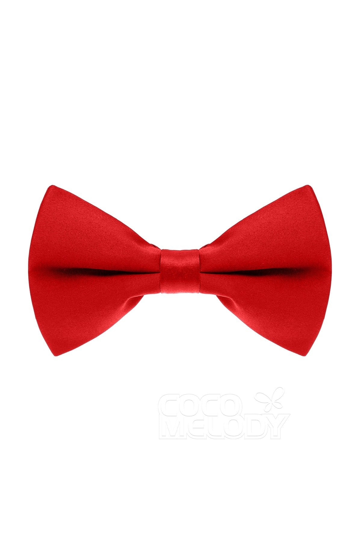 COCOMELODY Men's Elastic Silk Like Satin Bow Ties CZ170016 