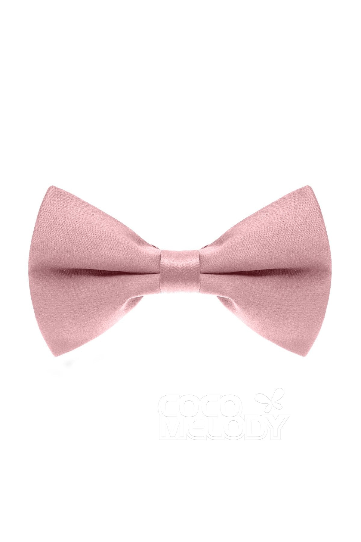 COCOMELODY Men's Elastic Silk Like Satin Bow Ties CZ170016 