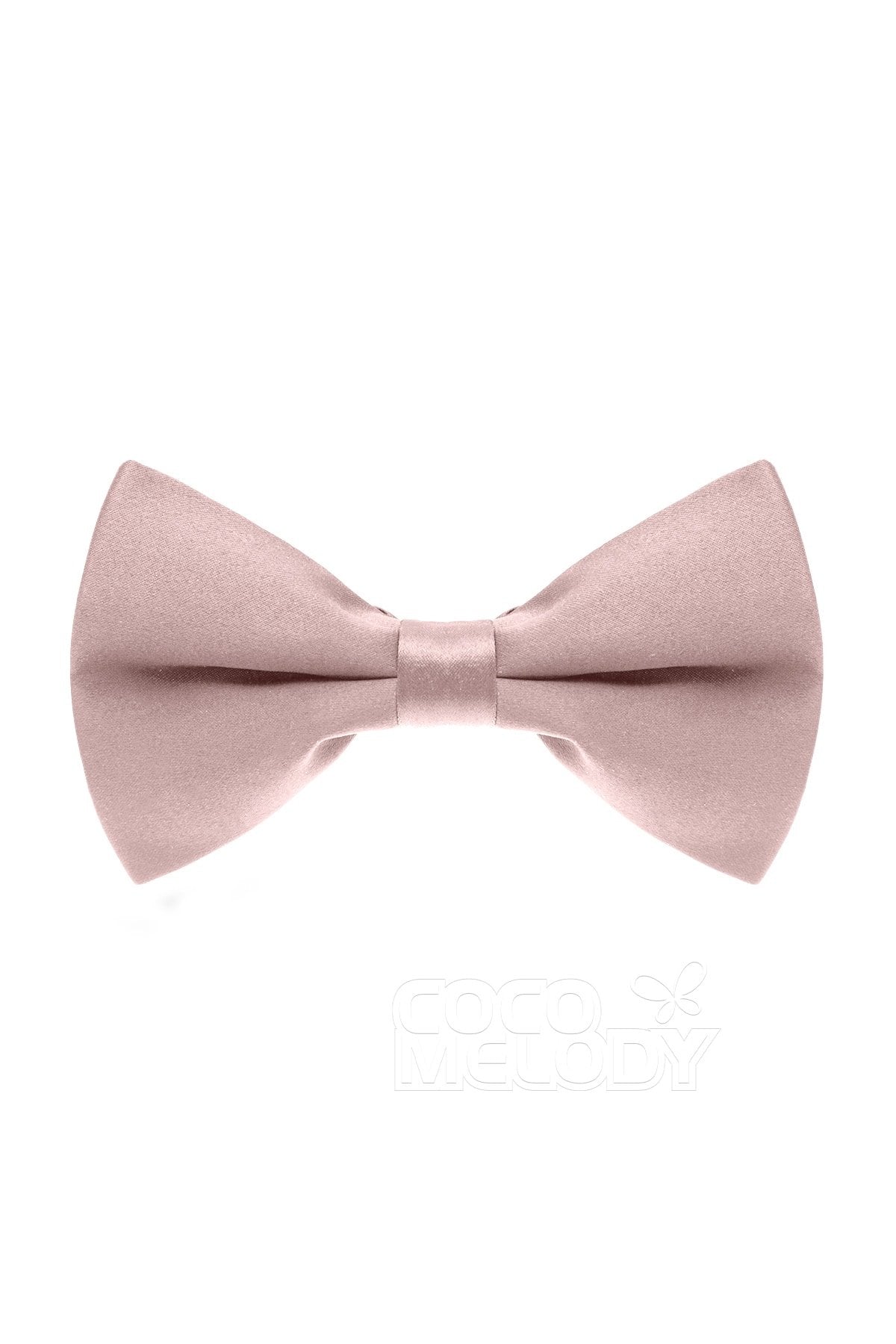 COCOMELODY Men's Elastic Silk Like Satin Bow Ties CZ170016 