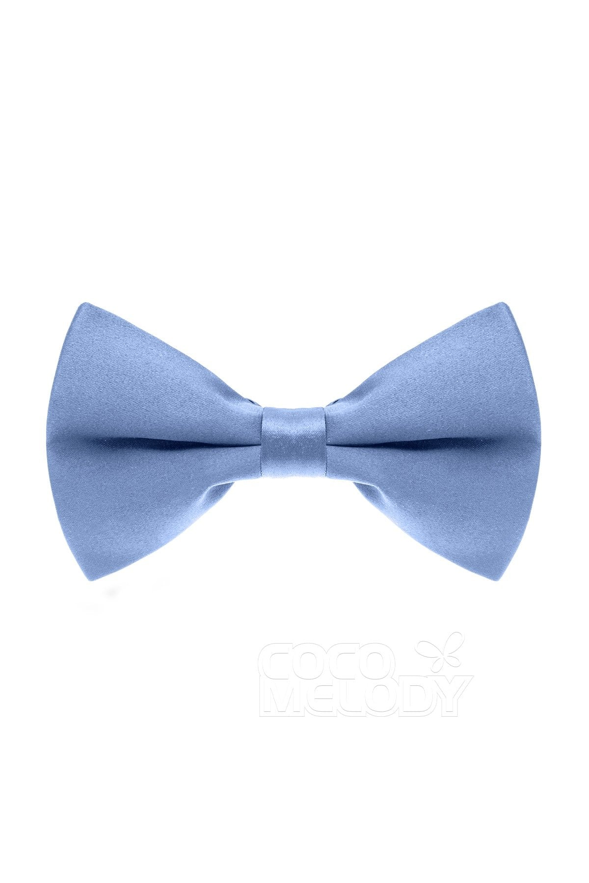 COCOMELODY Men's Elastic Silk Like Satin Bow Ties CZ170016 