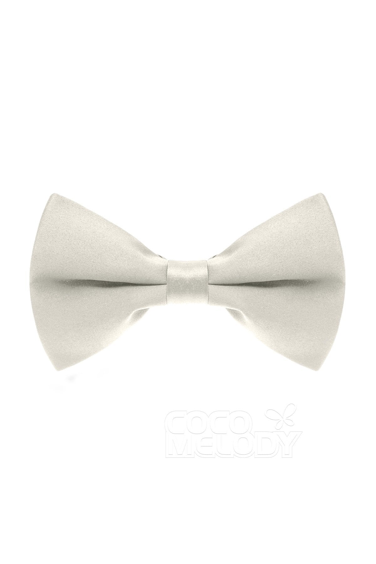 COCOMELODY Men's Elastic Silk Like Satin Bow Ties CZ170016 