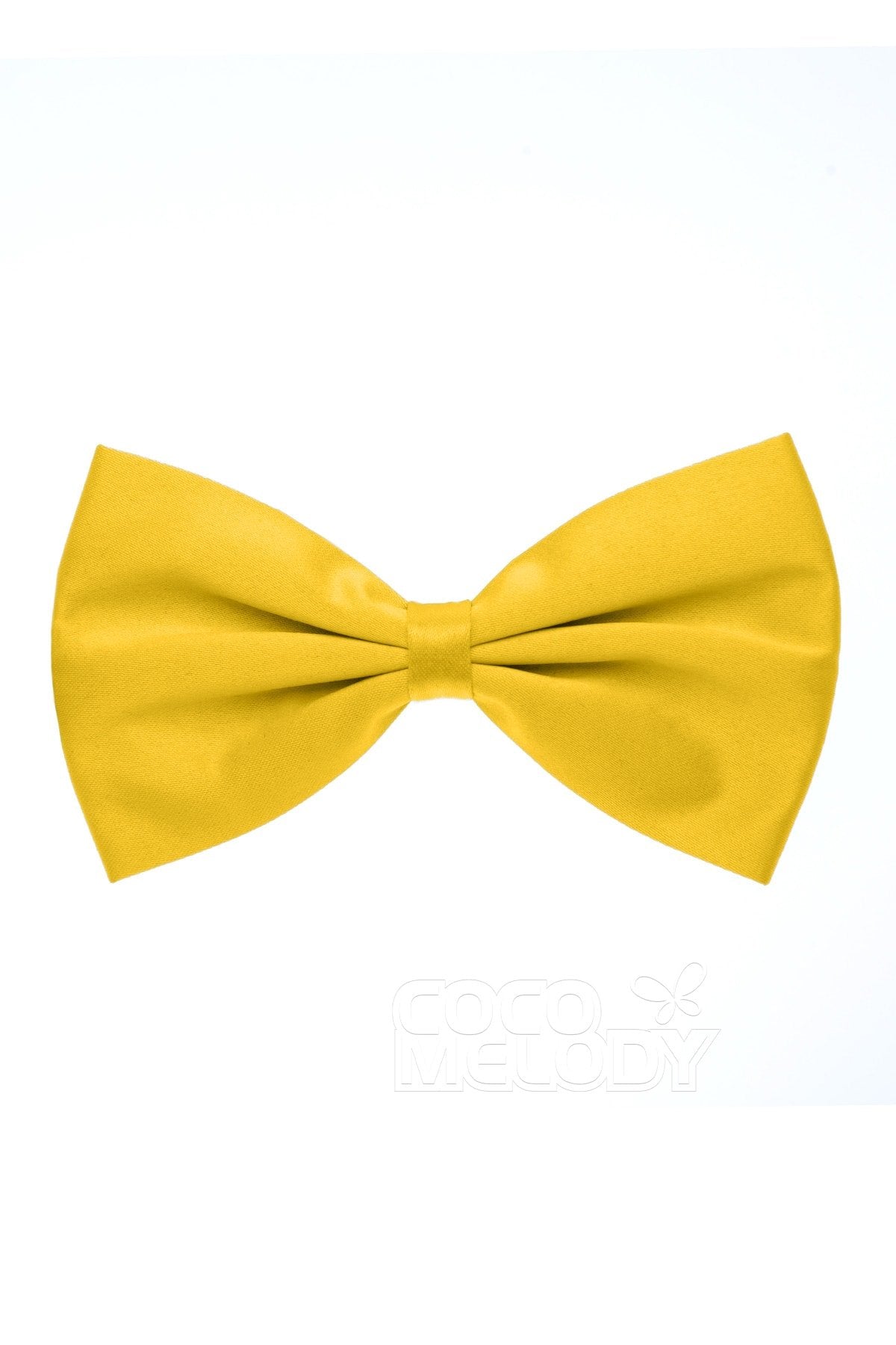 COCOMELODY Men's Elastic Silk Like Satin Bow Ties CZ170017 