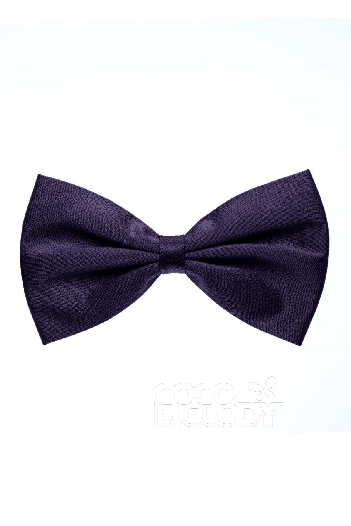 COCOMELODY Men's Elastic Silk Like Satin Bow Ties CZ170017 