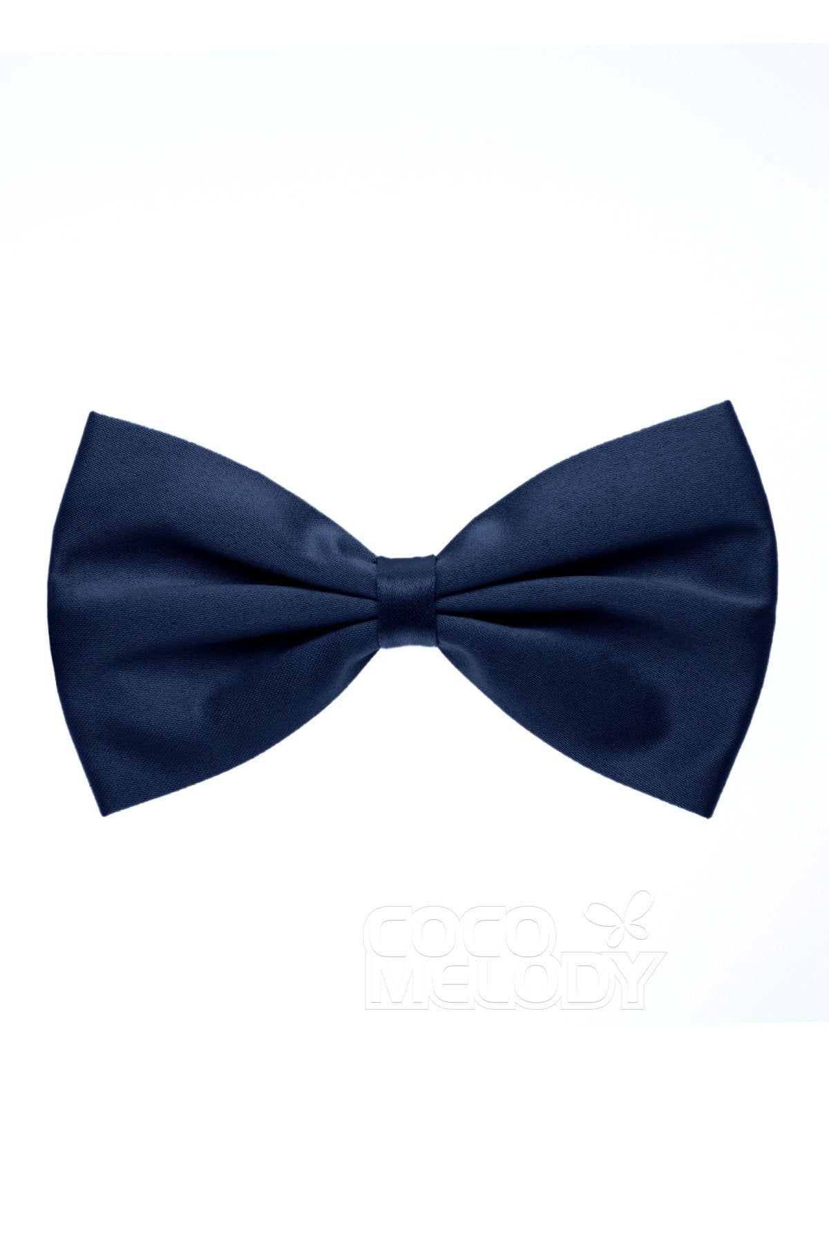 COCOMELODY Men's Elastic Silk Like Satin Bow Ties CZ170017 