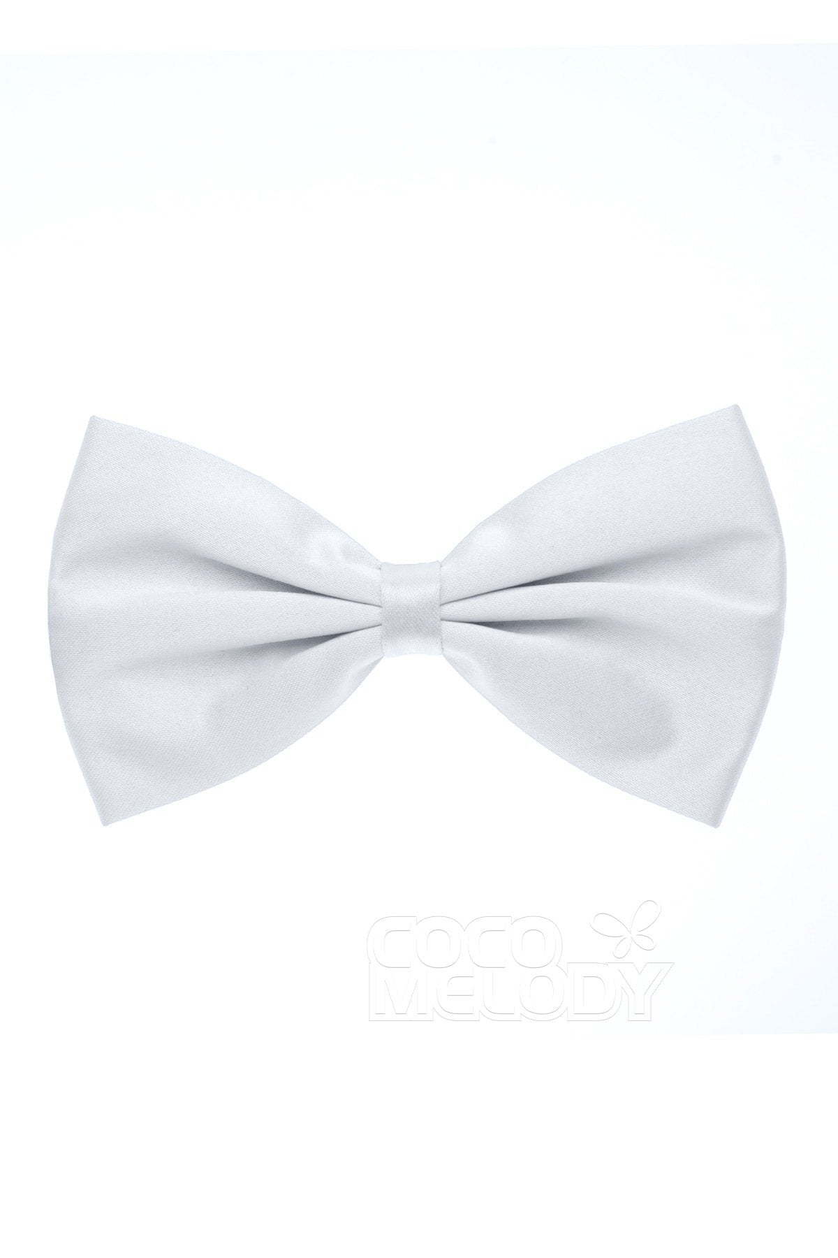 COCOMELODY Men's Elastic Silk Like Satin Bow Ties CZ170017 