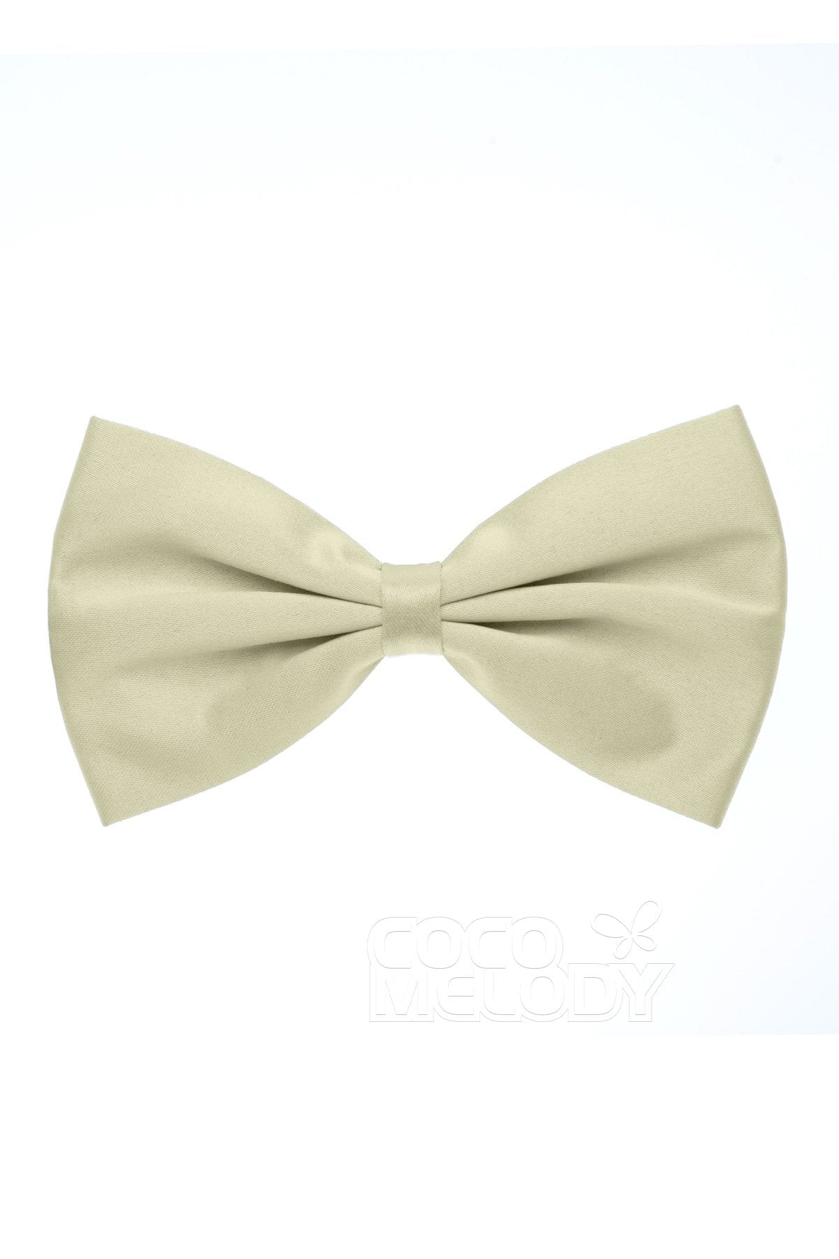 COCOMELODY Men's Elastic Silk Like Satin Bow Ties CZ170017 