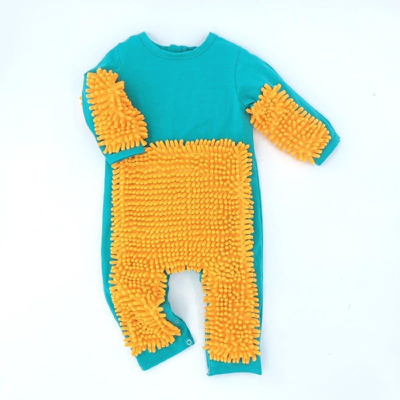 Baby crawler jumpsuit zippers are soil-proof 844763101583