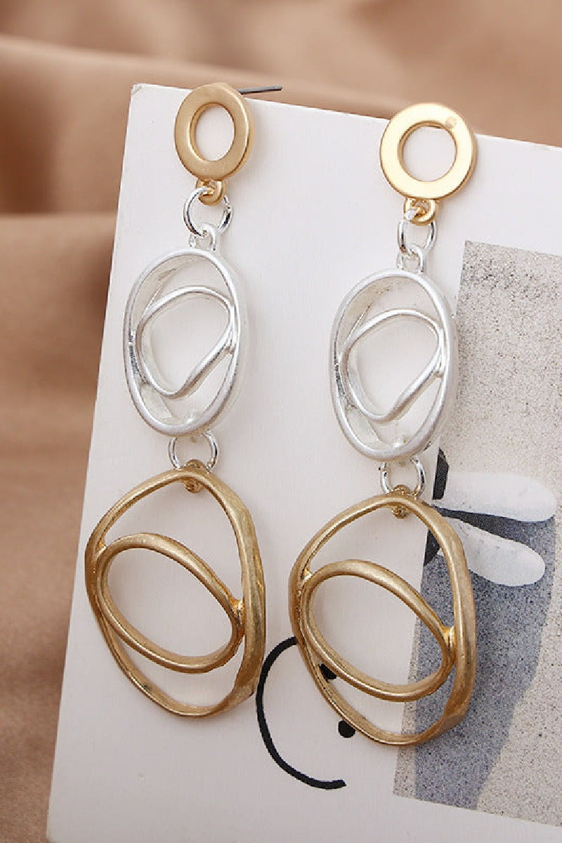 Temperament light luxury earpin fashion simple all matching earrings 672030684857