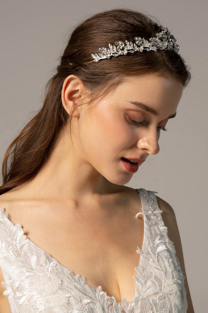 Alloy Tiaras with Rhinestone CH0268